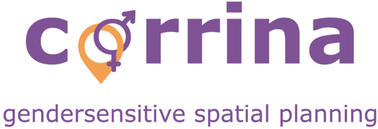 corrina-logo+claim+gendersensitive-spatial-planning